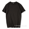 남성 티셔츠 유니탄 평원 100% 면적 대형 티셔츠